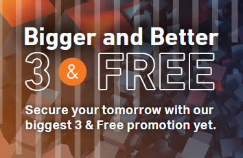 SonicWall’s Bigger and Better 3 & Free promotion
