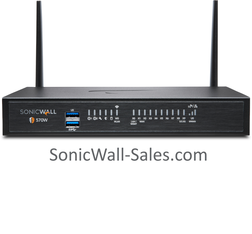 SonicWall TZ570 Wireless-AC TotalSecure - Advanced Edtn 1Yr