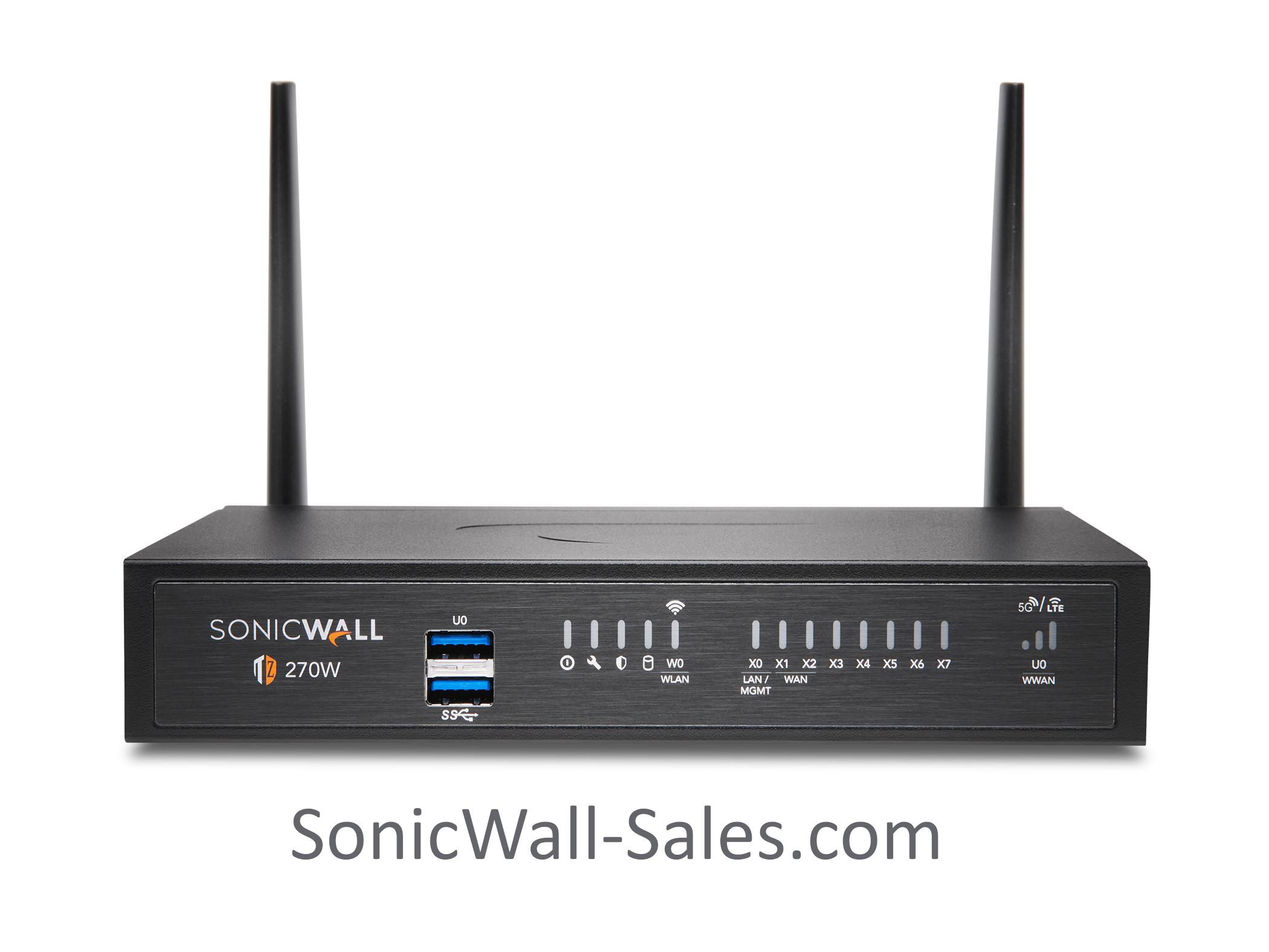 SonicWall TZ270 Wireless-AC TotalSecure Advanced Edition (1Year)