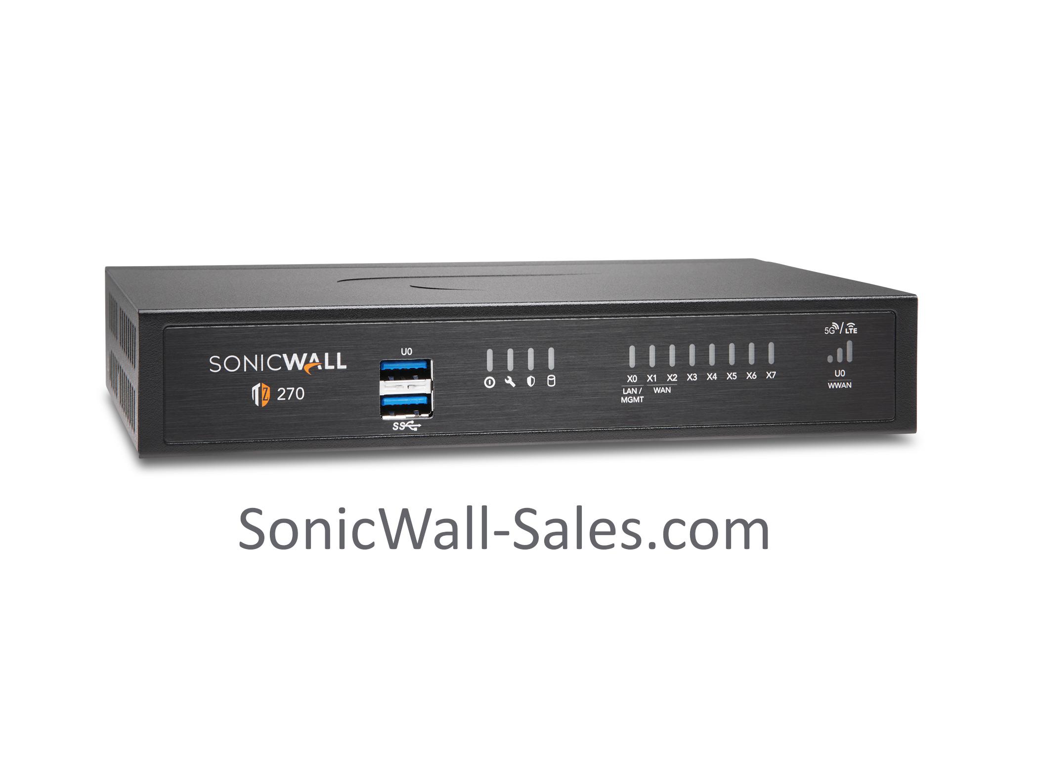 SonicWall TZ270 TotalSecure Advanced Edition (1Year)